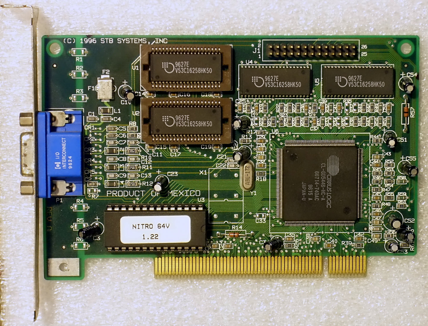 Cirrus Logic CL-GD5000 Series 1MB Graphics Card